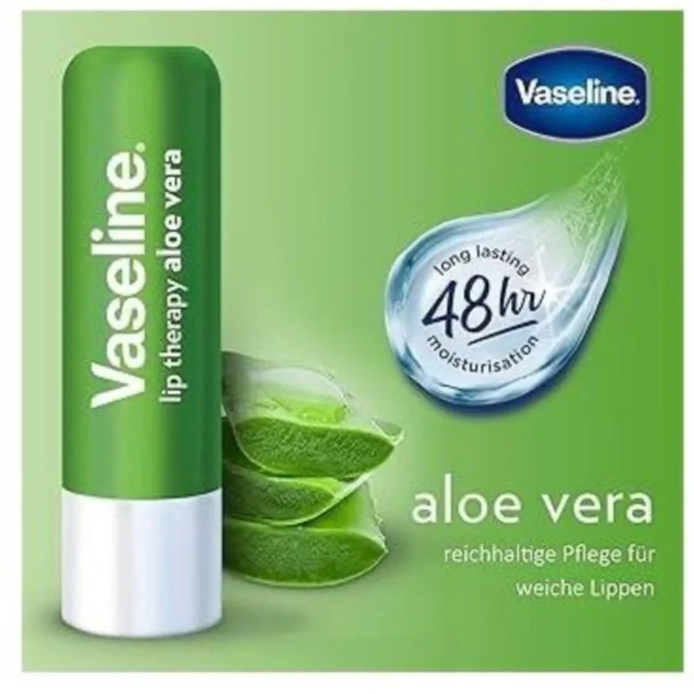 ✨ NEW ✨ (3) Aloe Vera Lip Therapy - Green
